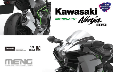 1/9 Kawasaki Ninja H2 (Pre-colored Edition)